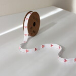 Det Gamle Apotek Dekoratívna stuha White / Bows – 5 m