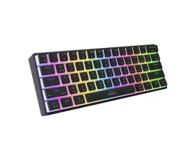 Genesis Thor 660 G2 RGB Gateron Red US čierna / herná bezdrôtová klávesnica / USB / Bluetooth (NKG-1916)