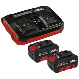 Einhell Power X-Change PXC-Starter-Kit 2x 4,0Ah & Twincharger Kit 4512112 akumulátor do náradia a nabíjačka 4.0 Ah Li-Ion akumulátor; 4512112