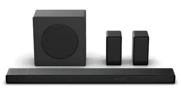 Hisense AX5140Q čierna / Soundbar / 5.1.4 kanálov / 600 W / Dolby Atmos / Bluetooth 5.3 (6942351423456)
