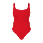 Swimwear Rossa Square Neck Swimsuit rossa red SW1750 75GG