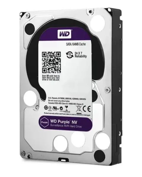 WD Purple 8TB / HDD / 3.5" SATA III / pre dohľadové centrá (WD80PURX)