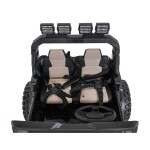 Mamido Elektrické autíčko Extreme Sport 4x4 s premenlivou veľkosťou čiernej
