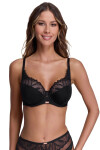 Podprsenka 2107 Yasemin čierna s béžovou - AVA 85J černá-béžová