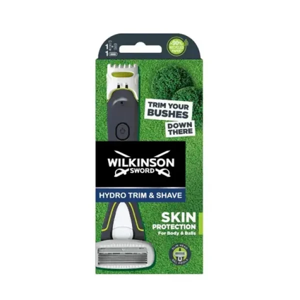 Wilkinson Hydro Body Balls Trimmer holiaci strojček + 1 náhradná hlavica (WPS049)