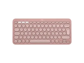 Logitech K380s Pebble Keys 2 ružová / Bezdrôtová klávesnica / BT / USB / CZSK Layout (920-011853CZS)