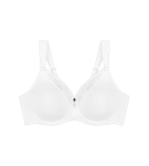TRUE SHAPE SENSATION - Minimalizačná podprsenka: zoštíhľujúci džersej s jedným košíčkom Triumph WHITE 75F
