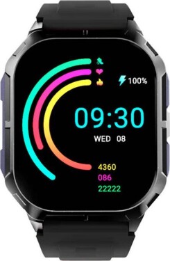 HiFuture Ultra 3 SmartWatch čierna / múdre hodinky / TFT / 2" / IP68 / Bluetooth 5.2 / Wi-Fi (HiF-ULTRA3BK)