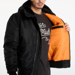 Bunda Alpha Industries MA-1 Hooded Black XXL