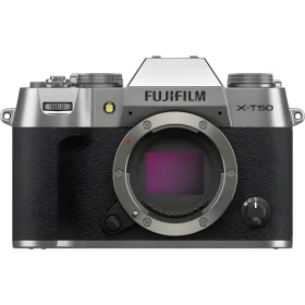 Fujifilm X-T50 strieborná / Digitálny fotoaparát / telo bez objektívu / X-Trans CMOS 5 HR / dotykový LCD 3" / Wi-Fi (16828284)