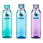 Sistema Hydrate Square Hranatá fľaša so skrutkovacím viečkom 1 l mix farieb (9414202089007)