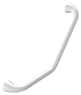 Spirella PROF biele / Madlo do kúpeľne / Uhlové / 73,5 cm / Oceľ / Nosnosť 100 kg