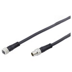 Molex upravený zástrčkový konektor pre senzory - aktory, 1200878140, piny: 3, 1.0 m, 1 ks; 1200878140
