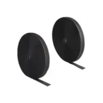 DeLock Vysoko spoľahlivý pásik na suchý zips čierna / 25 mx 25 mm (20853)