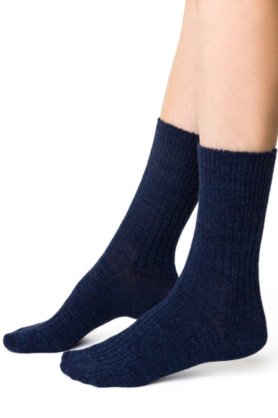 Dámske ponožky ALPACA 044 tmavě modrá 38-40