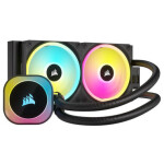 Corsair iCUE LINK H100i RGB čierna / 2x 120mm / 37 dB / 480-2400RPM / 63.1CFM / Intel + AMD (CW-9061001-WW)