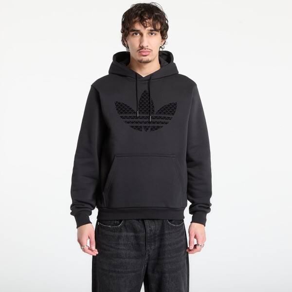 Mikina adidas Monogram Infill Hoodie Black XL