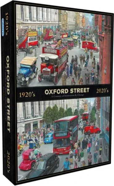 GIBSONS Puzzle Oxford Street v priebehu desaťročí