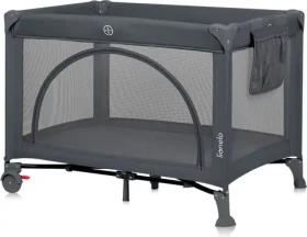 Lionelo Postieľka cestovná Laura Grey Concrete / do 15 kg (LO-LAURA GREY CONCRETE)