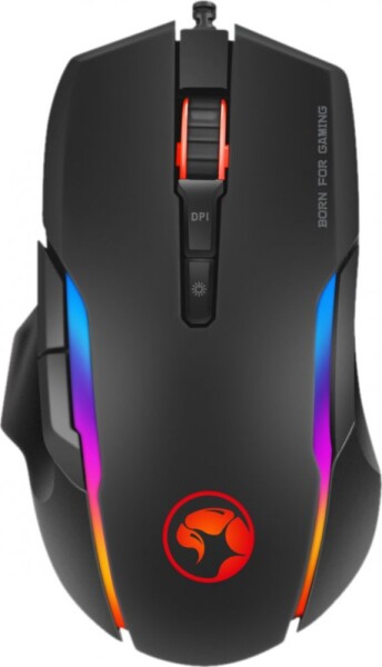 Marvo G945 čierna / herná optická myš / 10000 DPI / RGB / USB / 1.8m (G945 PRO)