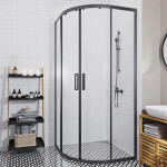 Sprchovací kút štvrťkruh 90x90 cm SAT TEX BB SATTEXSBB90CT SATTEXSBB90CT
