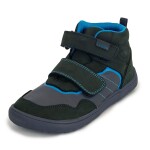 Chlapčenská celoročná obuv Barefoot HARDY DENIM, Protetika, tmavomodrá - 21