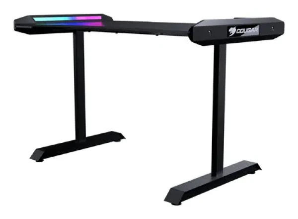 COUGAR Mars 150 ARGB čierna / Herný stôl / Š: 153 cm / V: 75-85 cm / H: 77 cm / 2× USB (CGR-MARS)