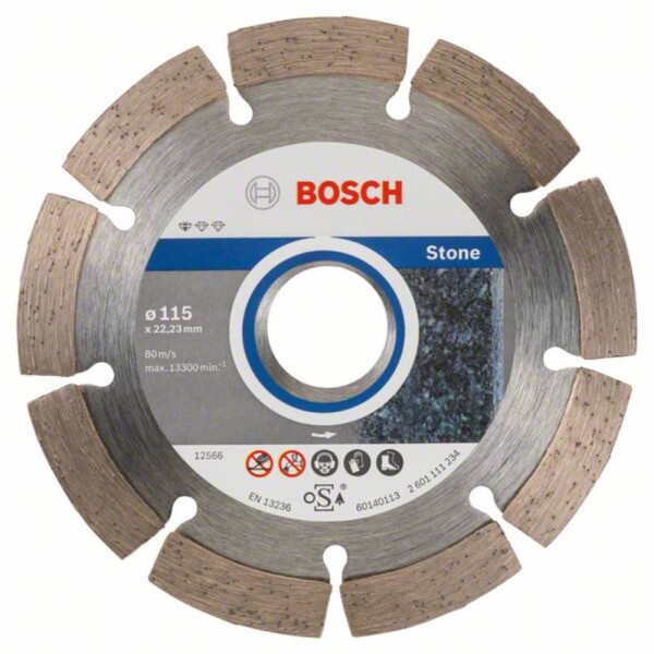 Bosch Accessories 2608603235 diamantový rezný kotúč Priemer 115 mm 10 ks; 2608603235