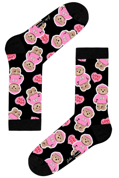 Dámske ponožky John Frank WJFLSFUN75 UNI černá