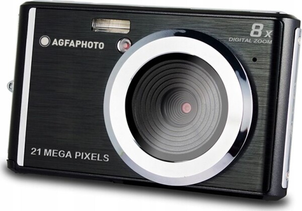 Agfa Compact DC 5200 čierna / 2.7 LCD / 21 Mpix CMOS / 8x digitálny zoom / SD (AGCDC5200BL)