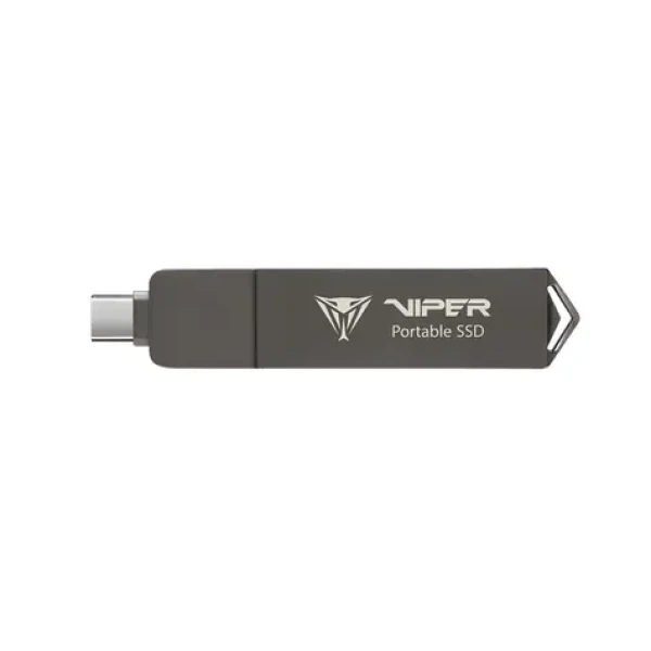 Patriot VIPER PVP30 2TB sivá / Externý SSD / R: 1000MBs / W: 1000MBs / USB-C 3.2 Gen 2 (PVP302TB28UDG)