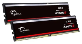 G.Skill Aegis 5 čierna 64GB (2x32GB) 6000MHz / Operačná pamäť / DDR5 / CL36 / DIMM / 1,35 V / XMP 3.0 / AMD EXPO (F5-6000J3636F32GX2-IS)