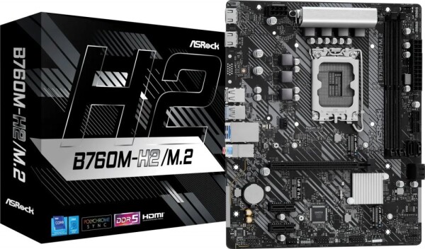 ASRock ASRock B760M-H2/M.2 pagrindinė plokštė