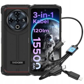 HP DOOGEE Fire 6 Power phone, 256/8 GB, black
