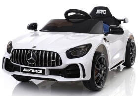 Mamido Detské elektrické autíčko Mercedes GTR biele