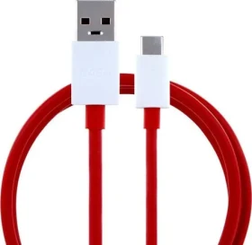 OnePlus Dátový kábel USB-A - USB-C 1 m červená / Dátový kábel