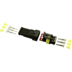 BAAS sada konektorov Superseal AMP-Superseal 1.5mm Series Počet pólov 3 Raster (rozteč): 6 mm ES13 1 ks; ES13