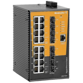 Weidmüller IE-SW-AL24M-16GT-8GESFP priemyselný ethernetový switch 10 / 100 / 1000 MBit/s; 2682370000