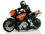 Mamido Motorbike Sport R/C 2.4G Dosah 35 m 1:10 Oranžová