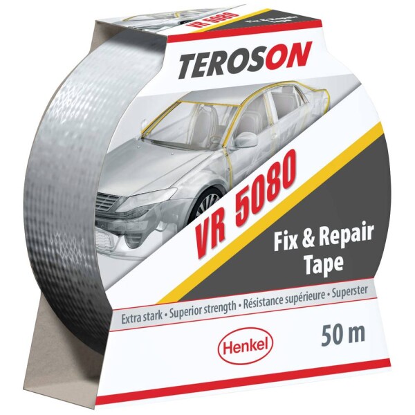 Teroson VR 5080 50M EGFD 801378 lepiaca páska sivá (d x š) 50 m x 50 mm 50 m; 801378