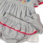 Šaty dojčenské s nohavičkami, Minoti, Parade 7, dievča - 62/68 | 3-6m