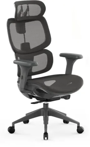 SENSE7 NOBU šedá / Kancelárske ergonomické kreslo / nosnosť 130 kg (5902659848116)