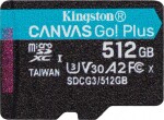 Kingston Canvas Go! Plus MicroSDXC Class 10 V30 (SDCG3/512GBSP)