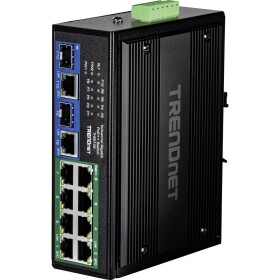 TrendNet TI-BG108 priemyselný ethernetový switch; TI-BG108