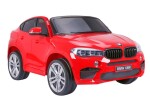 Mamido Elektrické autíčko BMW X6 M dvojmiestne XXL červené