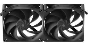HAVN H18 PWM čierna / Ventilátor / 180 mm / 2 ks (HVN-FS-H1840-02-DUO)