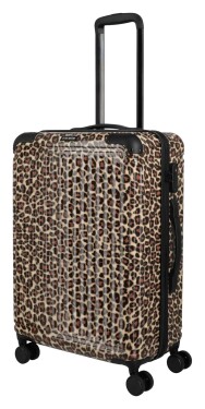 Stredný škrupinový kufor Travelite Cruise M Leopard