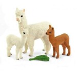 Schleich Wild Life 42544 Rodina lam Alpaka