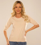 Výstrih De Lafense 859 Lottie 3/4 S-2XL ecru XXL