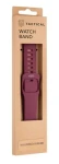 Tactical 793 Silikónový Remienok s Prackou pre Apple Watch 38 amp; 40mm Wine červená (8596311138904)